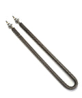 Slick U Shape Fin Heater With M16 Mounting For Snug Fits, double-ended stainless steel heating element.