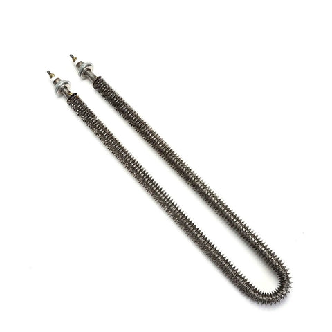 Slick U Shape Fin Heater With M16 Mounting For Snug Fits, double-ended stainless steel heating element.