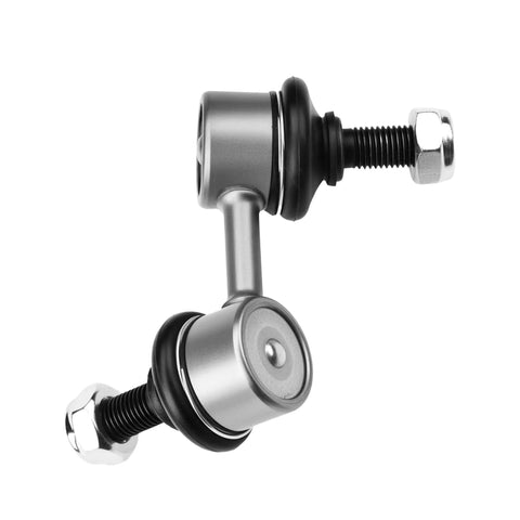 Honda Civic And Acura RSX Front Stabilizer Sway Bar Link Kit Zinc Nickel Alloy Two Pack Salt Spray Tested For 2001 To 2005 Civic Non Si 2002 To 2006 CR V 2003 To 2011 Element 2001 To 2005 Acura EL 2002 To 2006 Acura RSX K90454 K90455, two black and silver sway bar links