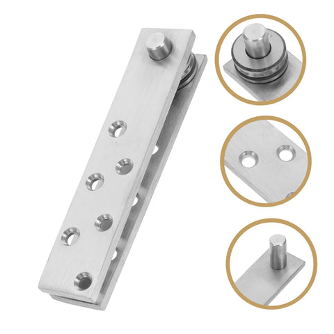 360 Degree Stainless Steel Heavy Duty Pivot Hinges For Hidden Doors And Secret Bookcase Doors Concealed Upper And Lower Hinges System