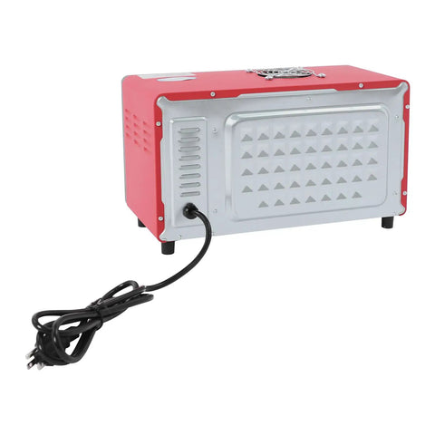Ultimate 395nm UV Resin Curing Box With 80 LED Beads And Active Cooling Fan For Hella Fast Drying Including Digital Timer Tray For Crafting Jewelry Coasters Smoothly With Rock Solid PC Build In Vibrant Red