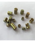 Beefy Heavy Duty Barrel Nut Dowel Bolt Kit For Furniture Assembly M4 M5 M6 M8 Cross Slotted Fasteners Zinc Plated Rustproof