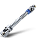 Steering Column Lower Intermediate Shaft Replacement for Ford F-150 2009 2010 2011 2012 2013 2014 and Lincoln Navigator With U-Joint Coupler Built Tough High Strength Steel and Anti Rust Protection for Long Lasting Performance, steel shaft with U-joints