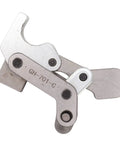 Beefy Hold Down Bench Clamp for Doors Machinery and Automotive Workbench Use 200kg Holding Force High Carbon Steel 194 Degree Press Handle