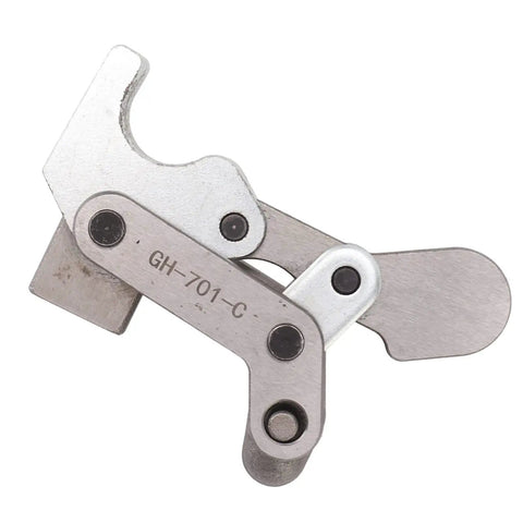 Beefy Hold Down Bench Clamp for Doors Machinery and Automotive Workbench Use 200kg Holding Force High Carbon Steel 194 Degree Press Handle