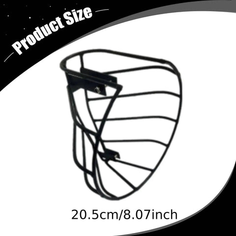 Heavy Duty Propeller Guard For Outboard Motor Dive Boats 20.5cm black metal guard for keeping gear safe from debris.