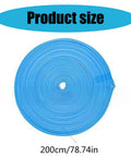 Blue PVC Self Adhesive Body Protective Strips For Electric Scooters And Skateboards Scratch Resistant Easy To Install