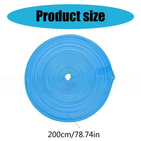 Blue PVC Self Adhesive Body Protective Strips For Electric Scooters And Skateboards Scratch Resistant Easy To Install