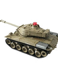 RC Battle Tank Toy For Kids And Boys 2.4Ghz Radio Control Military Truck With 270 Degree Rotating Turret in green color