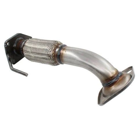 Exhaust Front Flex Pipe Kit With Gasket, Hanger Bolts And Spring Mounting Hardware For Honda Accord 2.4L 2008 To 2012 Auto Transmission Replacement Kit