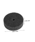 Nylon Polishing Wheels Set Six Pieces 10mm Hole For Metal Buffing Car Detailing Stone Finishing And Grinding Machines To Make Everything Shine Real Nice, 75mm diameter polishing wheel with a 10mm bore hole.