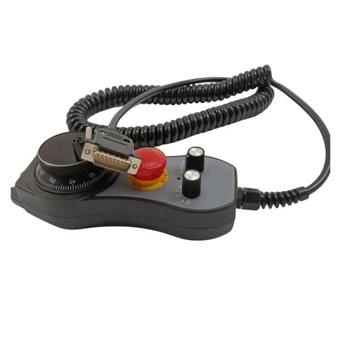 Handheld Pulse Generator For CNC Motion Control And Six Axis Machining, Pro Grade Manual Pulse Generator Handwheel For On Site Debugging