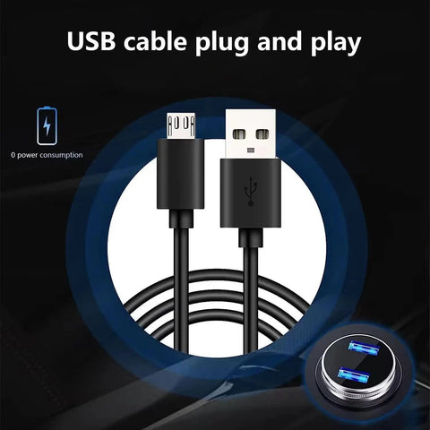 USB cable for Dope Digital OBD2 Speedometer Destroys Midday Sun Glare For Chevy Volt Bolt EV EUV And Blazer EV.