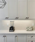 Slick Knurled Grip Cabinet Knobs And Drawer Pulls Finished In Matte Black With A Heavy Duty Zinc Core designed for modern kitchen cabinetry.