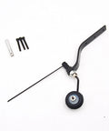 Carbon Fiber Tail Wheel Set For 20cc Gas RC Airplane With 30mm Sponge Wheel And Hardware Included Beefed Up Lightweight Landing Gear