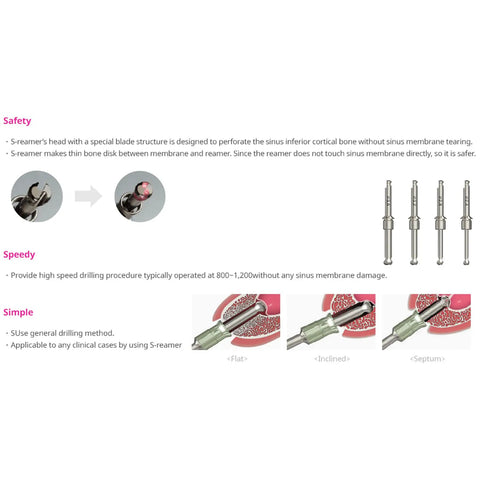 Detailed view of Dental Implant Tool Kit 23 Piece Set for Sinus Lift and Fixture Removal includes Hex Driver Torque Wrench SCA Kit.