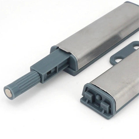 Extra Slick Magnetic Touch Latch For Cabinets And Doors No Handle Open With A Simple Tap Stainless Steel Damper Buffer