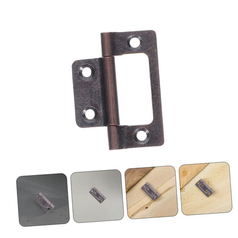 Stainless Steel Cabinet Door Hinges Self Closing Whisper Quiet Silent Technology Flat Flush Design For Kitchen And Wardrobe