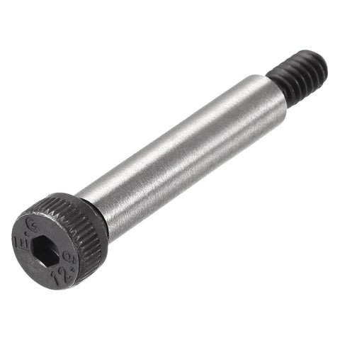 Alloy Steel Hex Socket Head Shoulder Bolts Six Pack One And A Half Inch Shoulder Length One Quarter Inch Shoulder Diameter Thread Size Ten To Twenty Four Beefy High Torque Stripper Bolts For Machinery