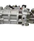 Hardcore Fuel Injection Pump Heavy Duty Diesel Beast compatible with C6.4 C4.4 engine, side view, metal construction, suitable for heavy machinery.