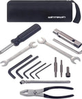 Harley Davidson Motorcycle Repair Tool Kit Set Portable SAE Essentials 14-Piece All-In-One Garage Gear With T27 Torx Wrenches