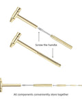 6 In 1 Mini Copper Hammer And Screwdriver Tool Set For Repairs On Drones, Phones, Laptops, And Watches, compact and portable design