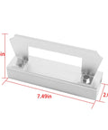 Dope Magnetic Bevel Jig For Knife Making And Metal Grinding, Easy Sharpening Tool For Blades with dimensions labeled