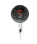 Pro Grade Large Black Face Dial Test Indicator With 0.030 Inch Range And 0.0005 Inch Graduation, 0 To 15 Dial Reading, front view
