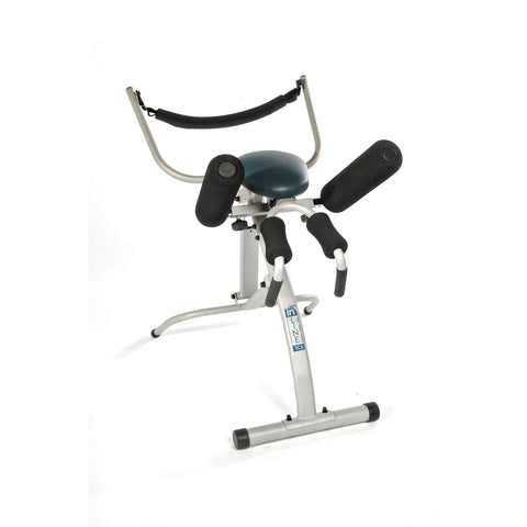 InLine Traction Control System For Back Pain Relief And Spine Decompression Home Gym Equipment with padded rollers and seat