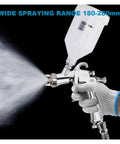 Slick Top Shelf Handheld Paint Sprayer With Hella Fine Atomization And Detachable Nozzle For Water Based Finish Coating on DIY projects.