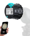 4MP WiFi Eyepiece Camera For 24mm To 50mm Telescope And Microscope Digital Camera Accessories With 32GB Pro-Grade Real-Time Mobile App Control And Video Recording