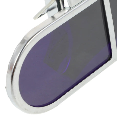 Industrial Grade Welding Goggles Featuring Adjustable Screw Clip Clamp Design To Keep Your Peepers Protected During Heavy Steelworking Grind Tough As Nails Professional Eye Shielding For Dedicated Builders And Trades Pros, close-up of lens and clamp.