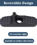 Enhanced Slide Safety System For Mossberg Shotguns 500 590 835 930 935 Shockwave with reversible design, black aluminum build