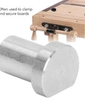 Stainless Steel Stop Dog Set 4 Pieces 19mm Desktop Peg Brakes For Woodworking And Planing, Fits Countertop Dog Holes Up To 19mm