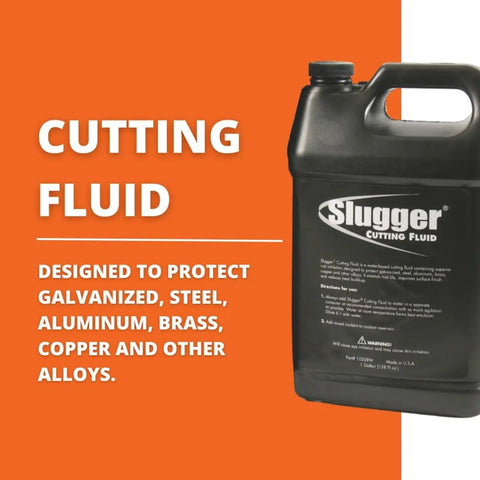 Pro Grade Heavy Duty Cutting Fluid For Metalworking And Drilling, Water Based Formula That Extends Cutter Life And Beats Heat And Friction, Ideal For Galvanized Steel, Aluminum, Brass, Copper And Alloys, 1 Gallon