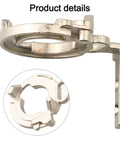 Heavy Duty Metal Clutch Shaft Cam Upgrade For Baitcasting Reels Fixes Slippery Backstops On Small Wheel Models, detailed view.