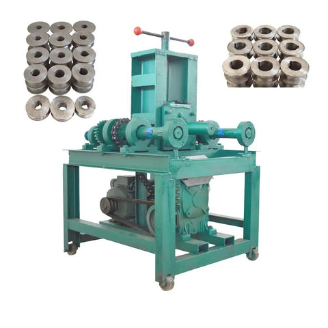 Powerful 2.2Kw Electric Tube Bender Machine With 15 Round And 9 Square Molds For Precision Pipe Bending, showing machinery and steel molds.