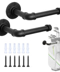Wall Mount Golf Bag Storage Organizer for Garage and Home Use No Fuss Holds Stand Bags Cart Bags and Staff Bags Indoors or Outdoors