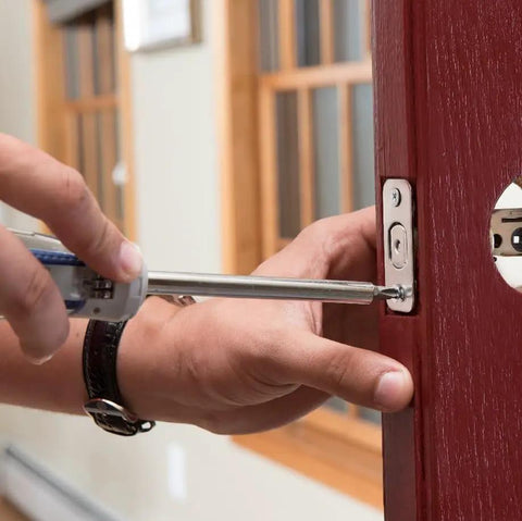 Ditch Your Cluttered Keychain And Lock In Serious Security With This Sleek Satin Nickel Digital Deadbolt Featuring A Crisp Touchscreen Keypad For Zero Sweat Keyless Entry Built In Auto Lock And Includes A Sturdy Backup Key For Total Peace Of Mind Daily