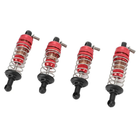 Beefed Up Hydraulic RC Shock Absorbers Front And Rear 53mm 59mm Aluminum Alloy Damper Red Suspension Upgrade For UD1601 UD1602 SG1603 SG1604