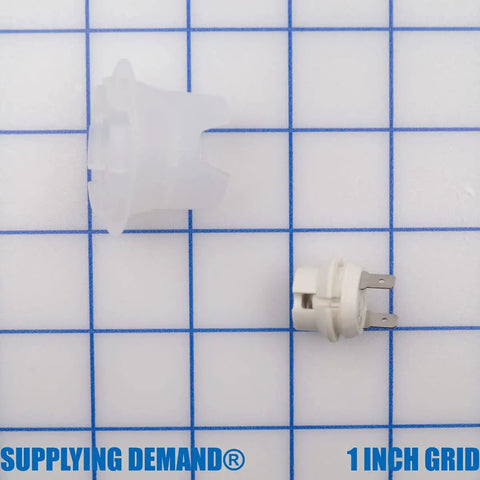 Water Heater Flammable Vapor Sensor Kit with 1 inch grid background, includes AP13450-3 cap plug and sensor