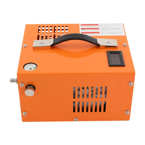 Portable PCP Air Compressor 4500 PSI Heavy Duty Tire Inflator With 110V Us Plug For Car Bike Motorcycle Paintball Tanks Fast Inflation Auto Shut Off Quiet Motor Home And Outdoor Pro Gear