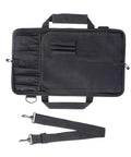 Durable Knife Bag With Protective Pouch Multipurpose Oxford Storage Case open view showing compartments and detachable strap