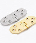 Self Supporting Folding Cabinet Door Hinge Flap Hinge For Tables Flush Mounted Silver Finish with gold and silver hinges