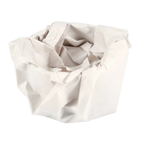 Top Shelf 500 Sheet Newsprint Wrapping Paper 12x16 Inches folded, crumpled blank packing sheets for protection and crafting.