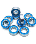 8x16x5mm 688RS Ball Bearing Set For RC Cars And Trucks Blue Sealed 2RS Deep Groove Bearings 10 Pack