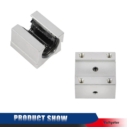 Two Pack SBR 12 Linear Guide Rail System 500mm With Four SBR12UU Carriage Blocks For CNC Equipment Built Tough For Boss Level