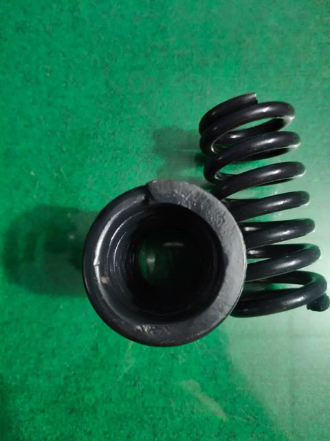 Heavy Duty Compression Springs Set, High Tensile Steel Coil Design, 135Mm Length And 65Mm Outer Diameter from above, showing inner coil detail.