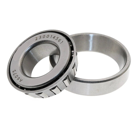 Single Tapered Roller Bearing A6075 A6157A, premium steel, disassembled view, ideal for cars and heavy equipment.