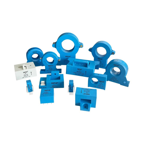 Epoxy Encapsulated Vacuum Transformer For PCB Mounting With Safety Isolation, 5VA, 110-380V Primary And 6V 7.5V 9V 12V 15V 18V Or 24V Secondary Options, 230V 12V Compatible blue PCB-mount units